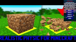 Realistic Physics Minecraft PE Ekran Görüntüsü 7