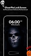 برنامه‌نما Ghost Face Lock Screen عکس از صفحه