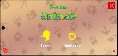 Learn: Animals captura de pantalla 1