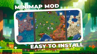 Minimap Mod for Minecraft PE captura de pantalla 5