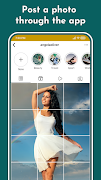 برنامه‌نما Grid Maker - Post Photo Split عکس از صفحه