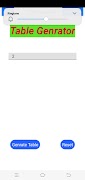 Table Generator تصوير الشاشة 6