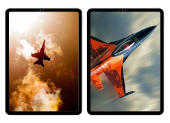 Wallpaper Jet Fighter syot layar 4