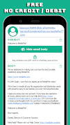 5 Schermata Temp Mail Multiple temp emails