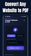 Web to PDF: URL & HTML скриншот 1
