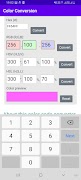 Color code conversion app اسکرین شاٹ 6