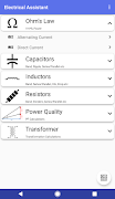 Electrical Assistant captura de pantalla 1