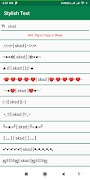 Stylish fonts, text and emojis скриншот 4