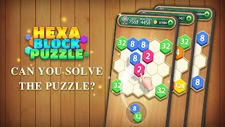 Hexa Block Puzzle - Merge! скриншот 5