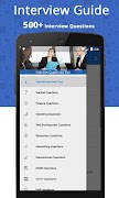 Interview Preparation Guide تصوير الشاشة 1