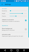 PaperLaunch: Side launcher スクリーンショット 3