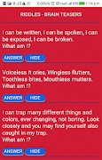 Riddles/Brain Teasers স্ক্রিনশট 5