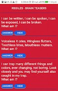 Riddles/Brain Teasers screenshot 5