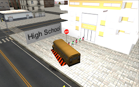Escola Bus Driver 3D imagem de tela 7