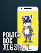 Police Dog Jigsaw Puzzle Games पोस्टर