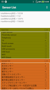 Sensor Checker ảnh chụp màn hình 1