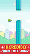 Flappy Wings - Bird Jump Game imagem de tela 2