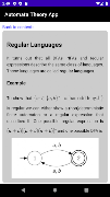 Automata Theory App screenshot 1