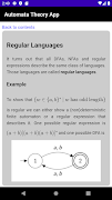 Automata Theory App syot layar 1