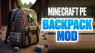 Backpack Mod Minecraft PE poster