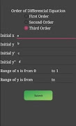 Differential Equation Solver screenshot 1