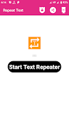 Repeat Text स्क्रीनशॉट 1