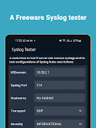 Syslog Tester 스크린샷 5