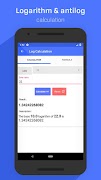 Logarithm calculator and Formu screenshot 2