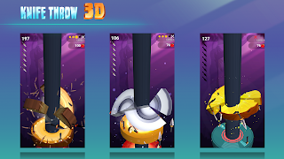 Knife Throw 3D स्क्रीनशॉट 3
