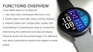 Digital Color Block For WearOS スクリーンショット 2