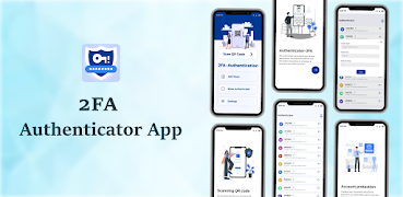 برنامه‌نما 2FA Authenticator App عکس از صفحه
