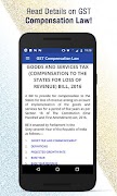برنامه‌نما GST HSN Code & Tax Rate Finder عکس از صفحه