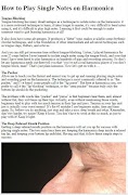 How to Play Harmonica Screenshot 2