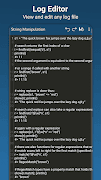 Log Viewer: Log Editor 截图 1