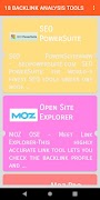 18 BACKLINK ANALYSIS TOOLS - BACKLINK APP screenshot 4