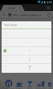 Dolphin: Text Sizer ảnh chụp màn hình 1
