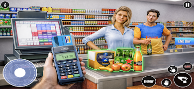 supermarket simulator 3D poster