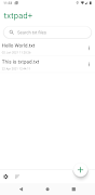 txtpad+ — Create txt files পোস্টার