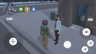 Homeless Simulator 3D Affiche