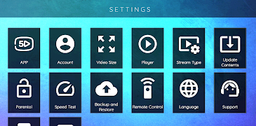برنامه‌نما 5GLive عکس از صفحه