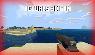 Gun Mod for Minecraft poster