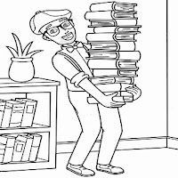 Poster Blippi Game Coloring 3