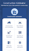 Construction calculator Screenshot 1