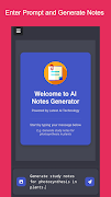 AI Notes Generator 스크린샷 1