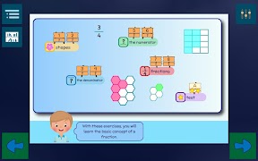 Fractions & Shapes Screenshot 1
