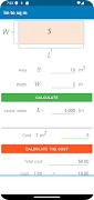 Linear Meter - m2 - calculator Ekran Görüntüsü 6