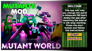 Mutants Mod for Minecraft PE اسکرین شاٹ 5