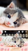 Fundo do Teclado Cute Kitty 2 imagem de tela 4