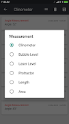 Clinometer syot layar 7