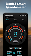 Gps Speedometer & Mph Tracker 스크린샷 1